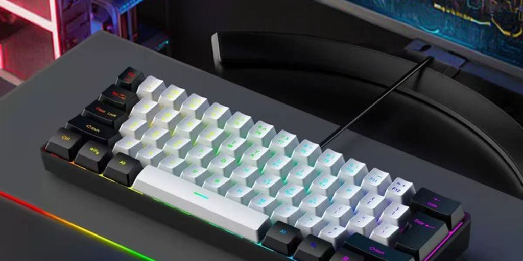 mechanical RGB backlit gaming keyboard
