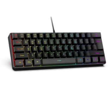 mechanical RGB backlit gaming keyboard