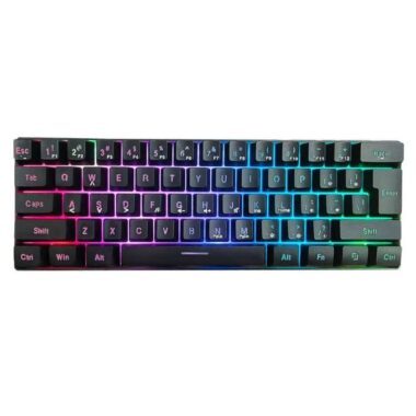 61-key USB wired mechanical gaming keyboard