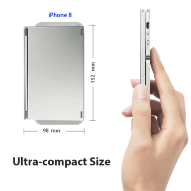 Foldable wireless trackpad keyboard