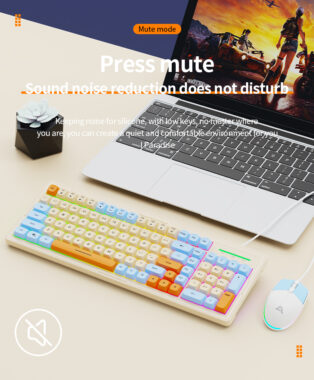 USB Type-C wired mechanical gaming keyboard