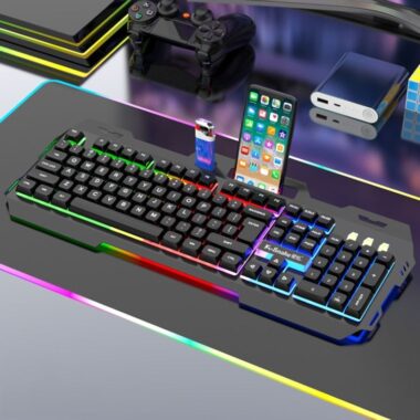 Wired mechanical gaming keyboard with Type-C